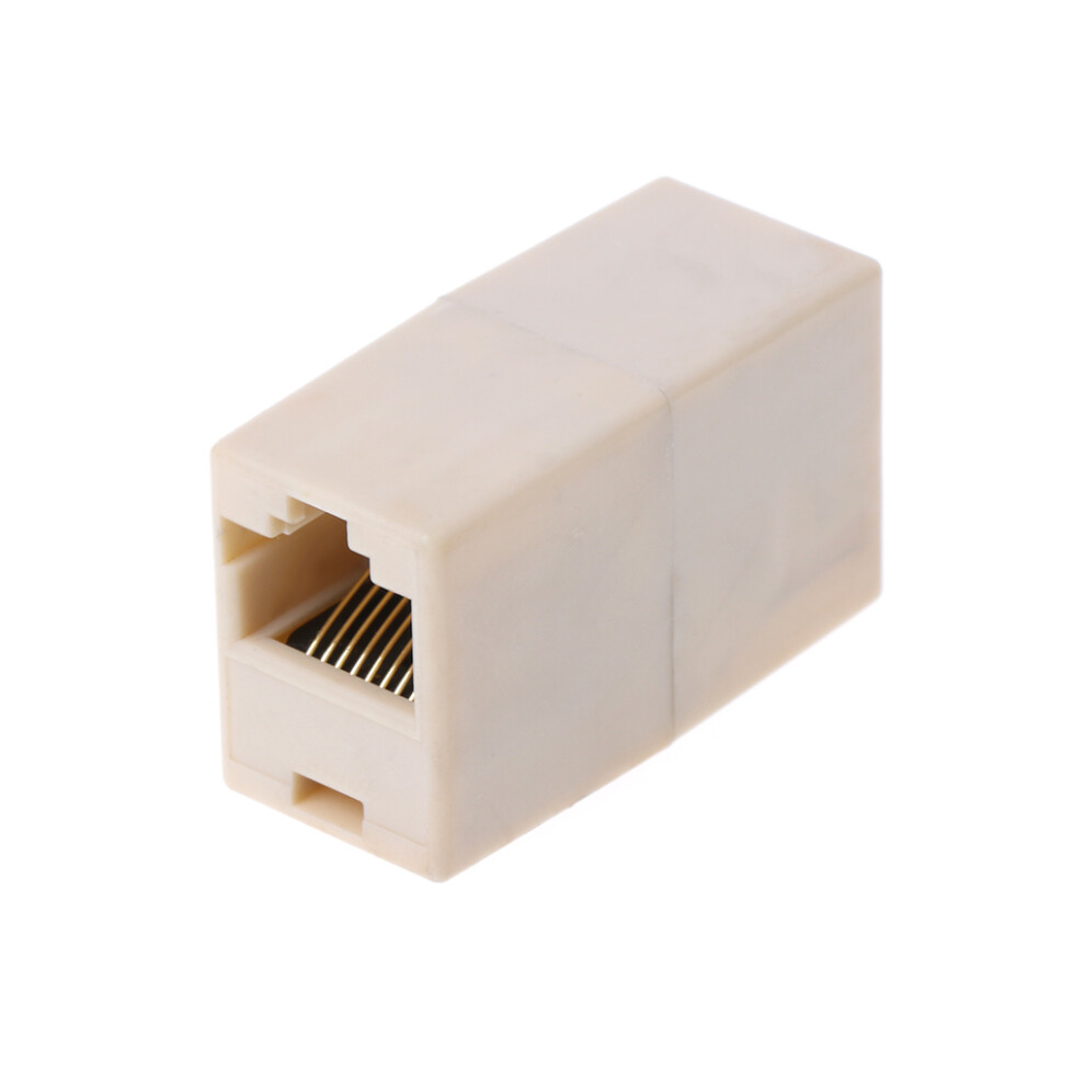 Rj45 Connector Cat5 / 5E Ethernet Adapter 8P8c Network- Golden 7704000044929