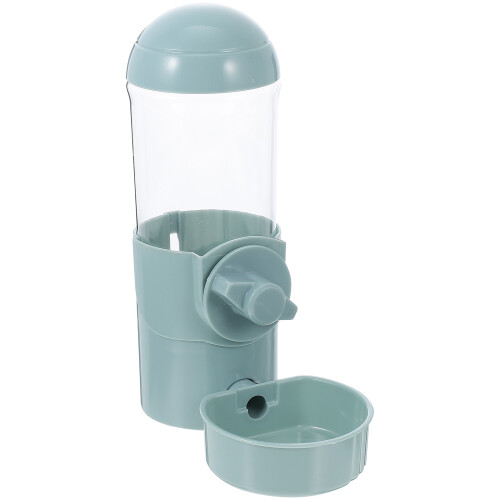 Blue Dog Cage Water Feeder Lightweight ABS Pet Drinking Tool 1
