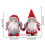 Christmas Gnome for Doll Tomte Stripes Tip-Sharp Lei Feng Hat 2