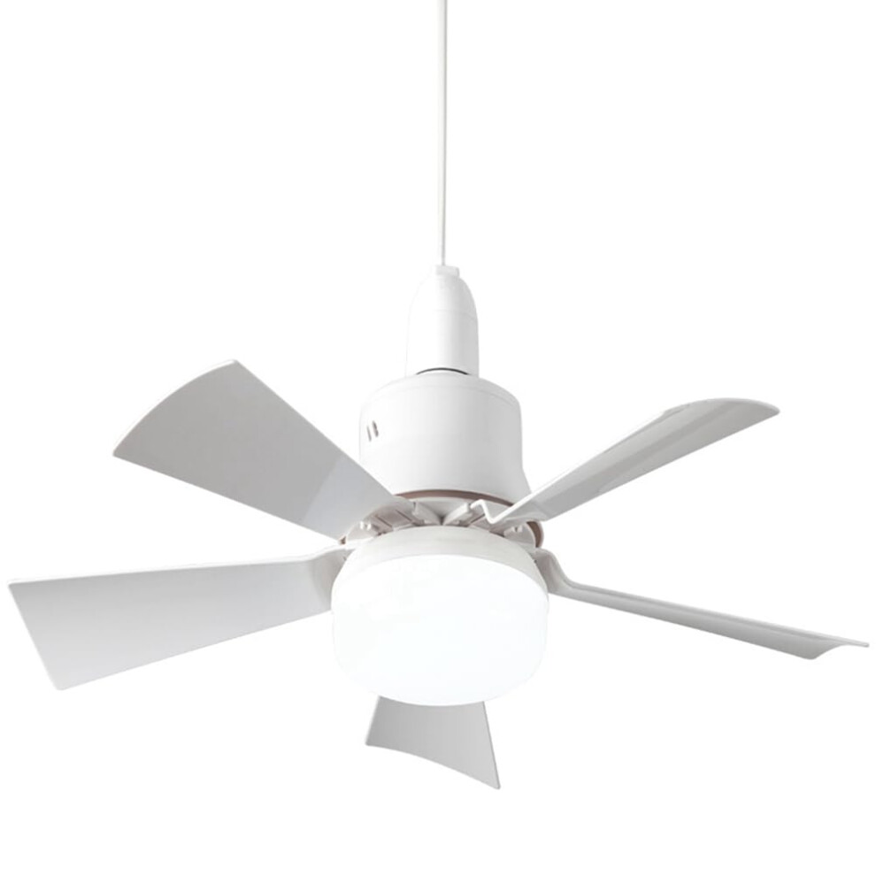 Socket Fan With Remote Ceiling Fan 3 Speeds Dimmable Led E27 Base Cordless Socket Fan Light 9393856527298
