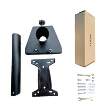 Adjustable Mount Standard Dish Metal Pipe Adapter Long Wall Mount Roof Mount Heavy Duty Mounting Set Multicolor
