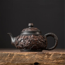 Handmade Smooth Texture Clay Teapot-style5 Style 5 Model Teapot for Tea Brewing