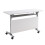 Adjustable Folding Table With Wheels, Mobile Bedside Stand, Space-Saving Conference Table, Quick Setup, Portable Design 1