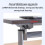 Adjustable Folding Table With Wheels, Mobile Bedside Stand, Space-Saving Conference Table, Quick Setup, Portable Design 4