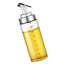 Clear Glass Spill Proof Condiment Bottle With Tight Lid-180ML