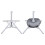 Foldable Water Bag Base Steel Construction For-No water strips 2