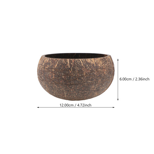 Set Ciotola in Cocco con Cucchiaio per e Tavola 1