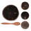 Set Ciotola in Cocco con Cucchiaio per e Tavola 7
