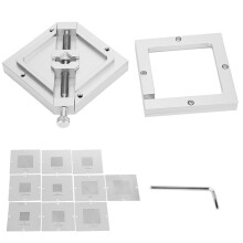 BGA Reballing Rework Station Diagonal Template for CPU Phone
