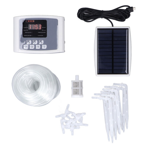 Solar Bewässerungssystem 10 Töpfe Alarm