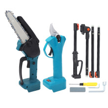 Electric Pruning Shears Mini Chainsaw Set Cordless Garden Tools