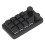 Mini Gaming Keypad 12 Keys 2 Knobs Blue Switch RGB Light Black 4