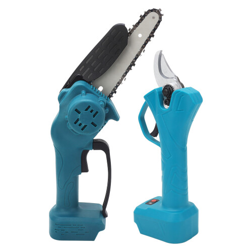 Electric Pruning Shears Mini Chainsaw Set Cordless Garden Tools 1