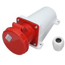 Dreiphasen-Stecker IP67 wasserdicht 380V415V 63A 3P+E