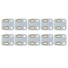 10Pcs Valve Push Rod Guide Plate Iron Plastic for 154F Diesel Engine