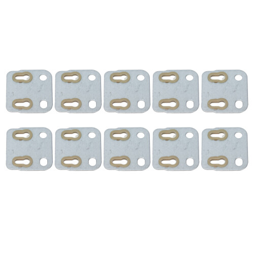 10Pcs Valve Push Rod Guide Plate Iron Plastic for 154F Diesel Engine