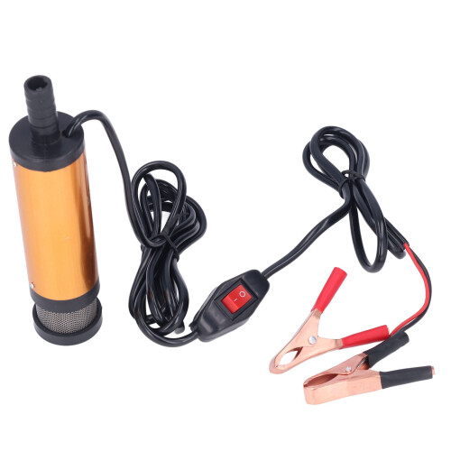 Ölpumpe elektrisch mini tragbar mit Filter DC 12V 38mm 1