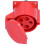 Industrielle 5-Polige wasserdichte 3-Phasen-Steckdose 32A 2