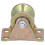 32mm V-Nut-Rolle Schwerlast Drahtseilbahn 2,5mm Halterung 4