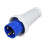 Industrieller 3-Phasen 3-Pol Stecker 220-250V 63A 4