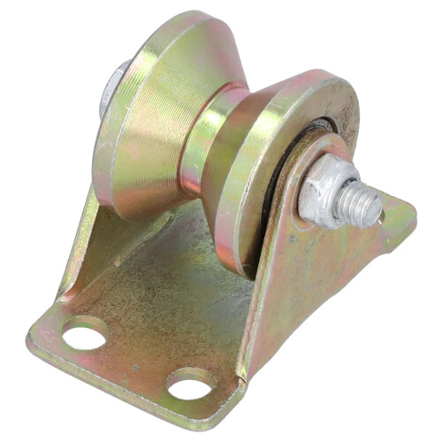 32mm V-Nut-Rolle Schwerlast Drahtseilbahn 2,5mm Halterung 2