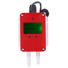 (±100Pa) LCD Digitaler Luftdrucksensor 24V 4-20mA 500Pa