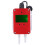 (±100Pa) LCD Digitaler Luftdrucksensor 24V 4-20mA 500Pa 1
