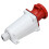 3 Phase 4 Pin IP67 Waterproof Plug Socket 380V415V 63A 3P+E 4