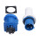 Industrial 220-250V 63A 2P+E IP67 Waterproof 3 Pin 3 Phase Plug Socket 3