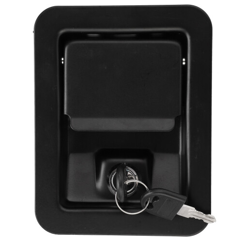Stainless Steel 4-Corner Generator Panel Lock Silent with Keys 1