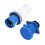 Industrial 220-250V 63A 2P+E IP67 Waterproof 3 Pin 3 Phase Plug Socket 5