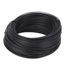 (Black) Flachstahlbinder 0,55mm 85m PVC Schwarz