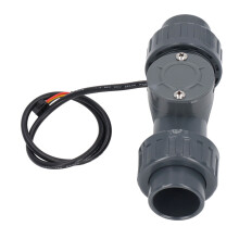 Flowmeter Water Flow Sensor DN25 50cm Cable Acid Alkali Resistant