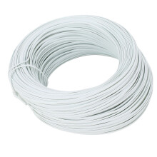 (White) Flachstahlbinder 0,55mm 85m PVC Schwarz