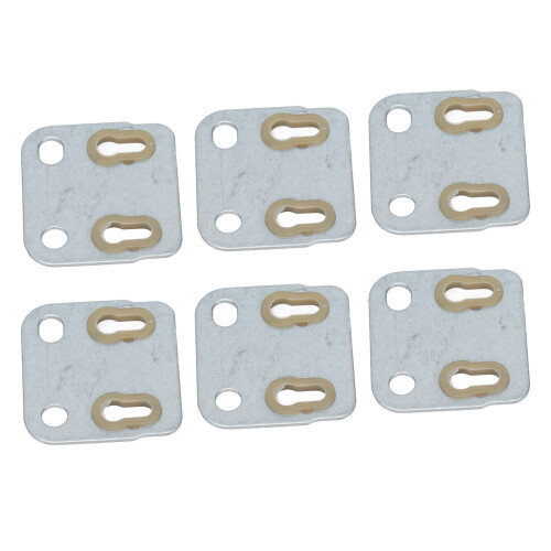 10Pcs Valve Push Rod Guide Plate Iron Plastic for 154F Diesel Engine 1