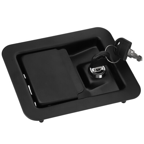 Stainless Steel 4-Corner Generator Panel Lock Silent with Keys 2