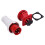 3-Phasen-4-Pol-Stecker wasserdicht 380V 63A 3P+E 2