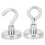 2PCs Magnetic Hook Fishing Tool N35 AntiRust 3Layer 1