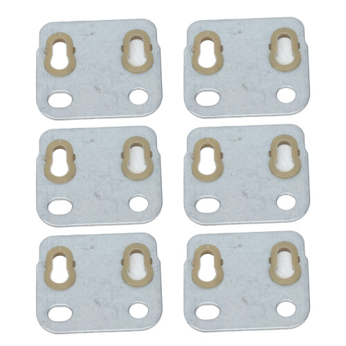 10Pcs Valve Push Rod Guide Plate Iron Plastic for 154F Diesel Engine 2