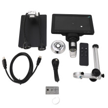 7 Zoll IPS LCD 16MP 1080P Digitales Mikroskop 50X-1600X Fernbedienung