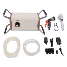 (US Plug) Tragbare Camping-Duschpumpe IPX7 wasserdicht wiederaufladbar