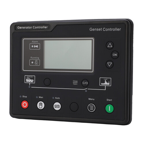 LCD Display Diesel Generator Controller Auto Start 8-35V JXG6110U 1