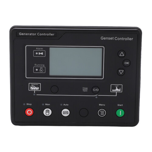 LCD Display Diesel Generator Controller Auto Start 8-35V JXG6110U 2
