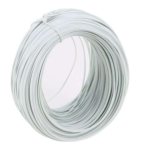 (White) 100m 0,45mm Verzinkter Draht Schwarz Outdoor 1