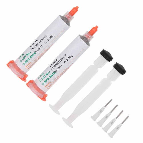 Syringe Solder Paste 130C Melting Point Flux Cream 1