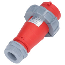 Industrie-IP67-Stecker 4-polig 3P+E 380-415V 16A wasserdicht