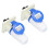 2 Set 3-polige Flugzeugsteckdose 220V 250V 16A 2P+E 5
