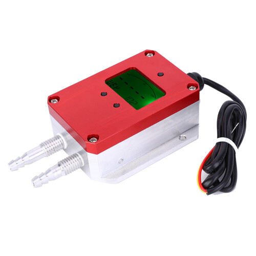 (0-300Pa) LCD Digitaler Luftdrucksensor 24V 4-20mA 500Pa 1