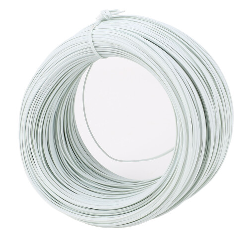 (White) 100m 0,45mm Verzinkter Draht Schwarz Outdoor 2
