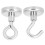 2PCs Magnetic Hook Fishing Tool N35 AntiRust 3Layer 5